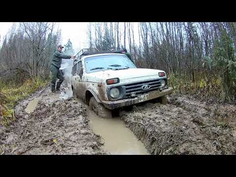 Видео: 2 часть зарубы Нив! Порвали новый шрус на Ниве!!!