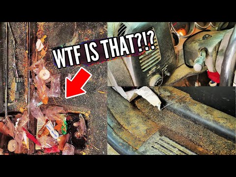 Видео: Глубокая чистка грузовика-АВАРИИ! Реставрация деталей интерьера автомобиля