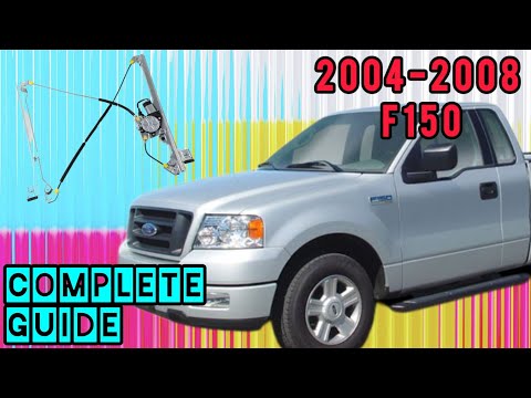 Видео: Замена стеклоподъемника на Ford F150 2004-2008 (пошагово)