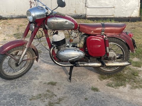 Видео: Двигатель Ява (Jawa) 350/360 тест 03.09.2023 после ремонта (г. Казань, респ. Татарстан)