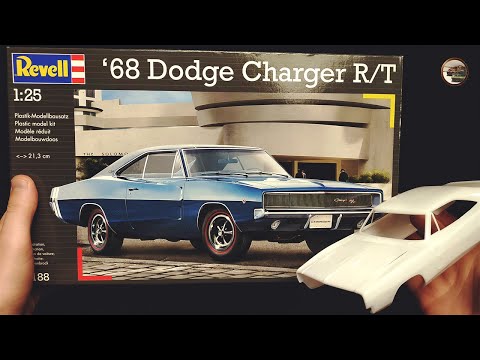 Видео: Вызов Принят - Dodge Charger R/T 1968 Revell 1/25 Обзор