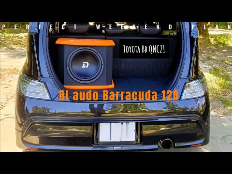 Видео: Установка активного сабвуфера Dl audio Barracuda 12A в Toyota bb qnc21