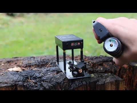 Видео: Отстрел пистолетов через хрон (мр-53м, мр-657-03, Crosman 1377) (перезалив)