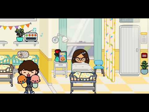 Видео: Мама родила!?👩‍🍼  Бабушка и дедушка пришли присмотреть за Машей и Евой. Семья тока бока 👨‍👩‍👧‍👦