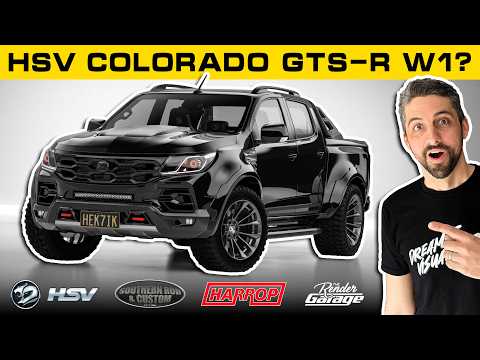 Видео: 700-сильный HSV Colorado, которого никогда не было, но теперь он есть — строится компанией Southe...