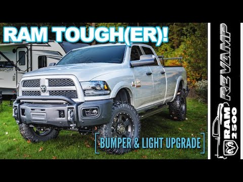 Видео: Мощный апгрейд бампера! Проект Ram 2500 Cummins Diesel (Эпизод 11)