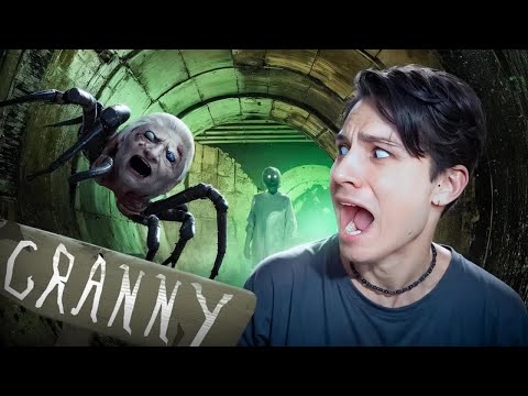 Видео: СБЕЖАЛ ЧЕРЕЗ КАНАЛИЗАЦИЮ ОТ БАБКИ ПАУКА И ГРЕННИ! GRANNY