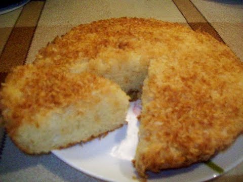 Видео: Как приготовить кокосовый  кухен