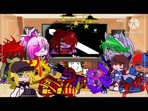 Видео: Реакция Фнаф 9 на видео (Фнаф семья Афтон) ✨