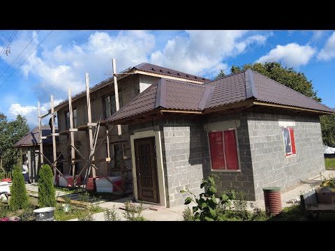 Видео: Подготовка фасадов к приклейке утеплителя, грунтовка, провеска шнурками, утепление оконных откосов