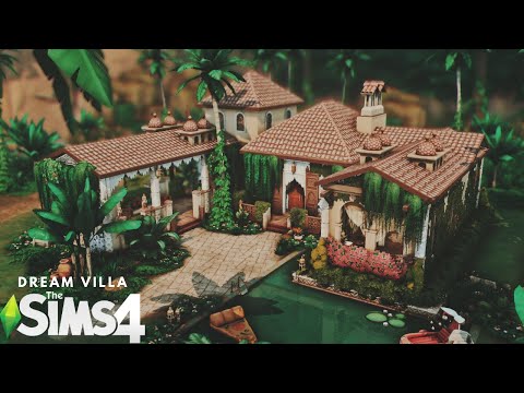 Видео: Вилла для отпуска🌴 | Строительство | SpeedBuild | Sims 4