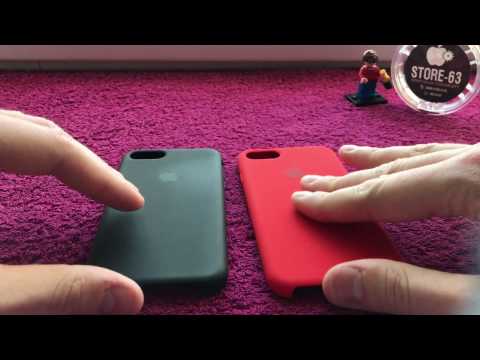 Видео: iPhone 7 Silicone Case - оригинал и копия. Как отличить?