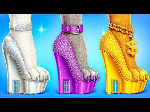 Видео: Секретный Кошачий Дом В Моём Шкафу! DIY Преображение Комнаты, Лайфхаки И Гаджеты