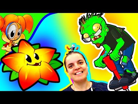 Видео: БолтушкА ВеселушкА Звездочка Шахтер и Прыгатель в Растения против! ИГРЫ и Прохождения