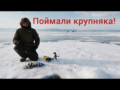 Видео: Зимняя рыбалка на омуля, байкал.