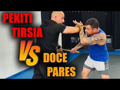 Видео: Разборка филиппинских боевых искусств | Пекити Тирсия против Досе Пареса