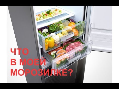 Видео: Морозилка Бирюса.Что в моей морозилке? Обзор с котом Мурзиком)))