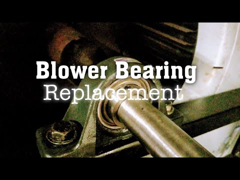 Видео: HVAC — замена подшипника вентилятора в корпусе опоры на Liebert