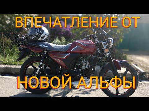 Видео: Новый мопед Альфа 110см³ (Alpha ZS50-C) | Эмоции и впечатление от владельца