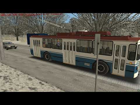 Видео: Карта  Энгельс, Маршрут 14 ЭМК-Гипермаркет Лента ЗиУ-682Г-016 (017) (Omsi 2)