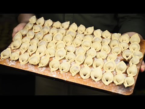 Видео: Как вкусно приготовить Пельмени! Уральская Чучвара рецепт!