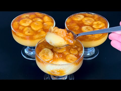 Видео: Только молоко и банан! Самый вкусный домашний рождественский десерт за 5 минут! без выпечки!