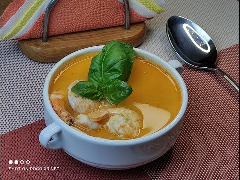 Видео: Вот КАК готовят в ПАРИЖЕ! Крем-суп БИСК - лучший суп ФРАНЦИИ! Сможет приготовить каждый.