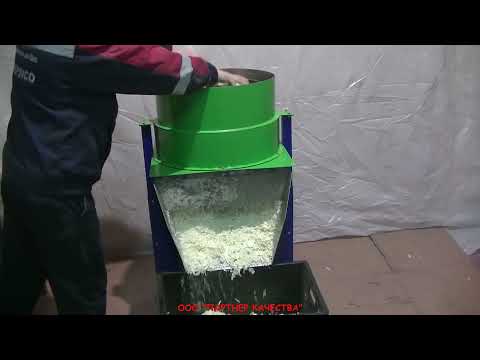 Видео: Шинковка капусты электрическая (капусторезка) ШК 50