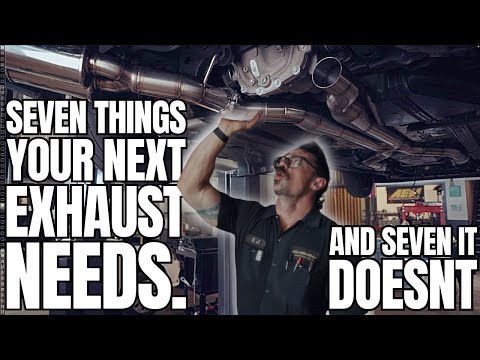 Видео: 7 вещей, которые НУЖНЫ вашей СЛЕДУЮЩЕЙ выхлопной системе, и 7 вещей, которых следует избегать!