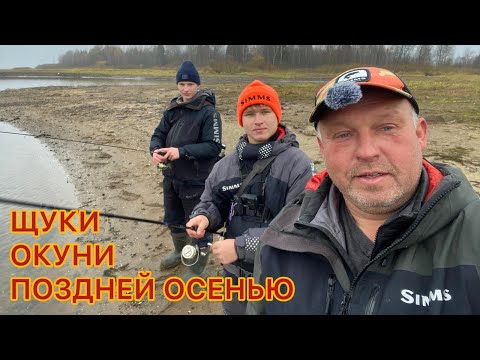 Видео: ЩУКИ И ОКУНИ ПОЗДНЕЙ ОСЕНЬЮ | МОЛОДЕЖКА В ПОЛНОМ СОСТАВЕ