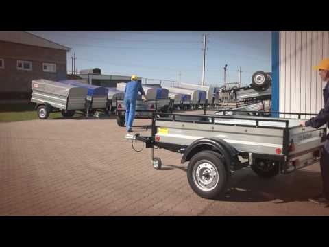 Видео: Прицепы для легковых автомобилей! Прицепы. Автоприцепы. Обзор прицепов. Прицепы Батыр.