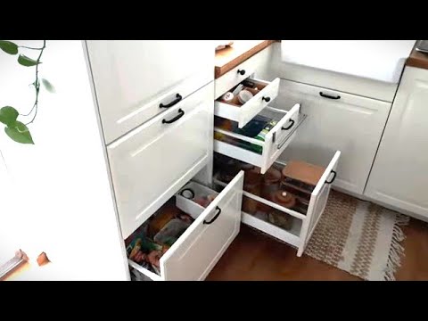 Видео: ГЕРМАНИЯ - ИДЕИ для удобного хранения на кухне / ВСЕ ПОД РУКОЙ /  порядок  на уютной кухне