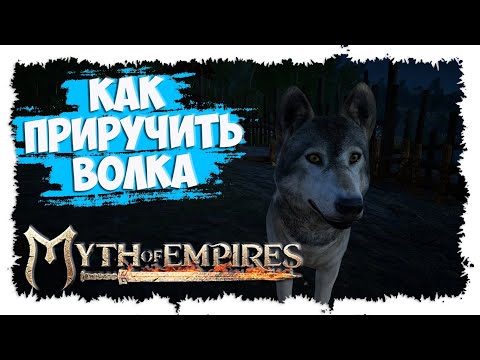 Видео: MYTH OF EMPIRES ►  МИНИ-ГАЙД ► КАК ПРИРУЧАТЬ ВОЛКА ► ГДЕ ВЗЯТЬ СУХОЖИЛИЕ