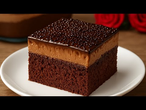 Видео: Идеальный шоколадный торт: насыщенный, влажный 🍫