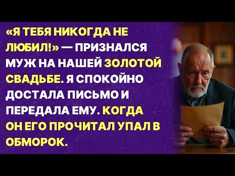 Видео: «Я жалею что женился на тебе!» Сказал муж на 50 ой годовщине свадьбы