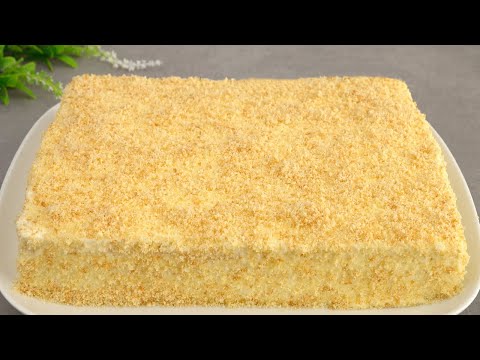 Видео: Торт за 15 минут! Все ищут этот рецепт! Нежный и очень вкусный торт 😋