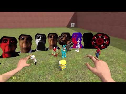 Видео: ОБУНГА ГОНЯЕТСЯ ЗА НАМИ В ЛАБИРИНТЕ! 😱 ПОБЕГ 1 ЧАС в Garry's Mod