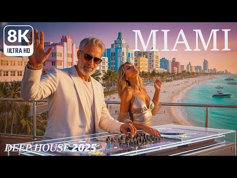 Видео: Расслабляющее летнее настроение 2025 🌊 Тропический дип-хаус | Расслабляющие ритмы 8K UHD