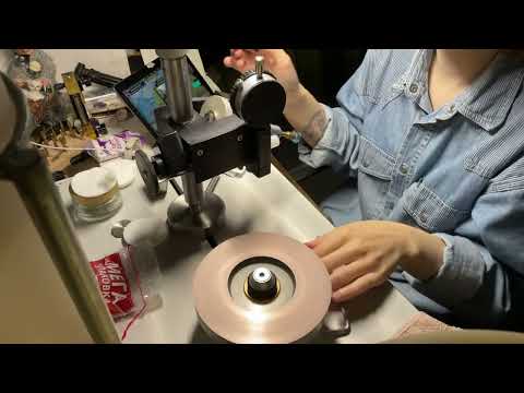 Видео: полируем большой топаз