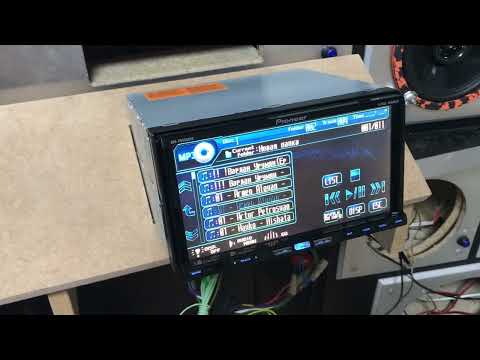 Видео: Автомагнитола 2 Din Pioneer AVH-P6800DVD Японской сборки !!! Made in Japan