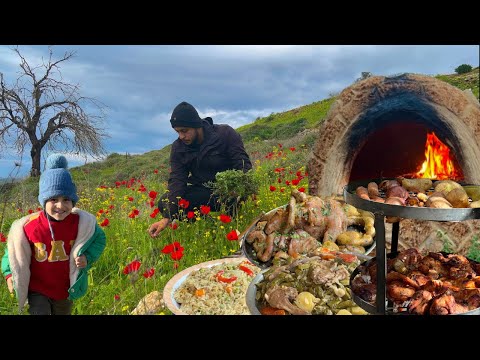 Видео: 110 минут древних способов приготовления пищи на Святой Земле | Как там живут люди сегодня