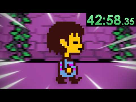 Видео: НАСКОЛЬКО СЛОЖНО СПИДРАНИТЬ UNDERTALE?