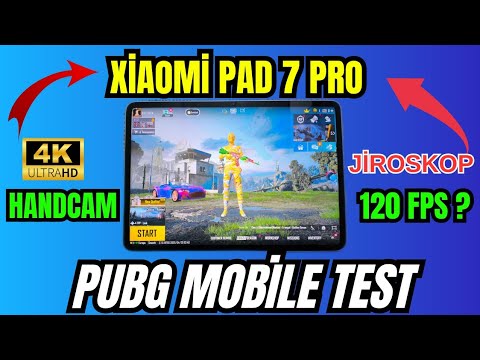 Видео: Тест Xiaomi Pad 7 Pro PUBG Mobile 🔥😱 Тест Xiaomi Pad 7 Pro PUBG | Игровая производительность 2025
