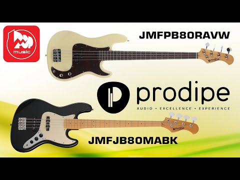 Видео: Jazz Bass или Precision? Бас-гитары Prodipe JB80 и PB80 (JMFJB80, JMFPB80)