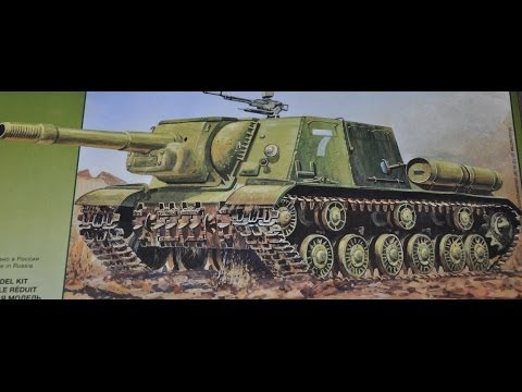 Видео: Моделист Ferarist ИСУ-152"ЗВЕРОБОЙ"(№8)