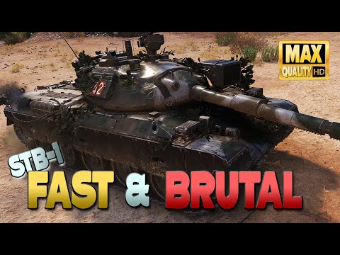 Видео: STB-1: быстрый и жестокий - World of Tanks