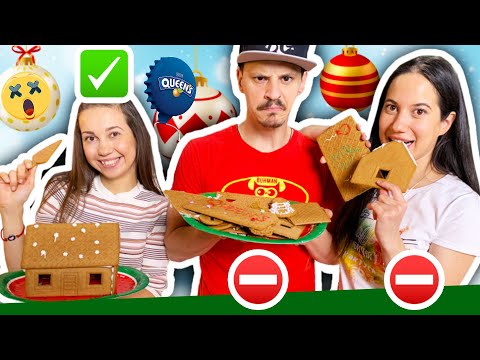 Видео: КОЛЕДНИ КЪЩИЧКИ Challenge | КОЙ се справи и на КОЙ му ПАДНА КЪЩАТА? | Studio Queen's №137