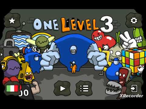 Видео: Прохожу боссов в игре "One level 3" часть 3