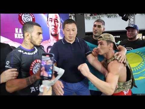 Видео: Азербайджанец наехал на Казаха-что было в бою? Сагынай Шукир-Абдулфахад Ахмади