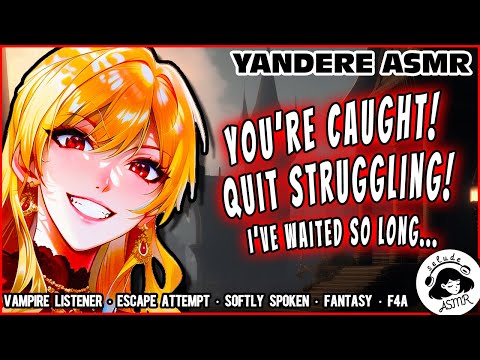 Видео: Навязчивый охотник на вампиров-яндере поймает тебя в ловушку! 🦇 [Яндере ASMR RP] [F4A] [Жуткий] [...